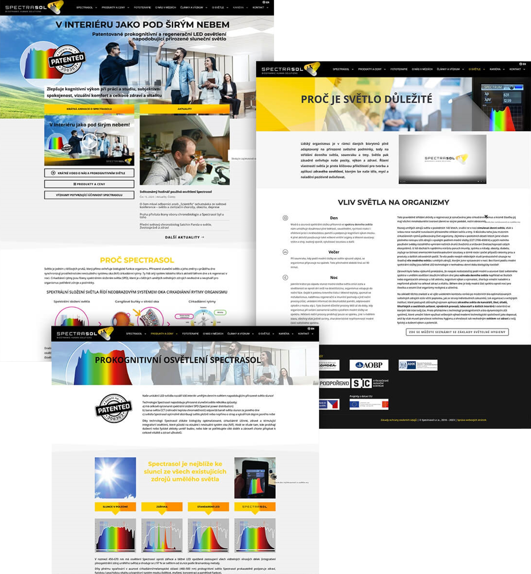 web design - before
